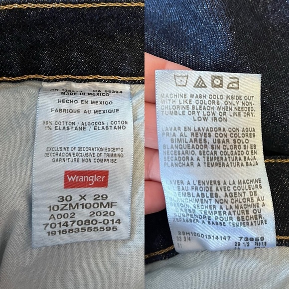 NWT Wrangler Authentics Classic 5-Pocket Regular Fit Jean 30 X 29 - Picture 7 of 15